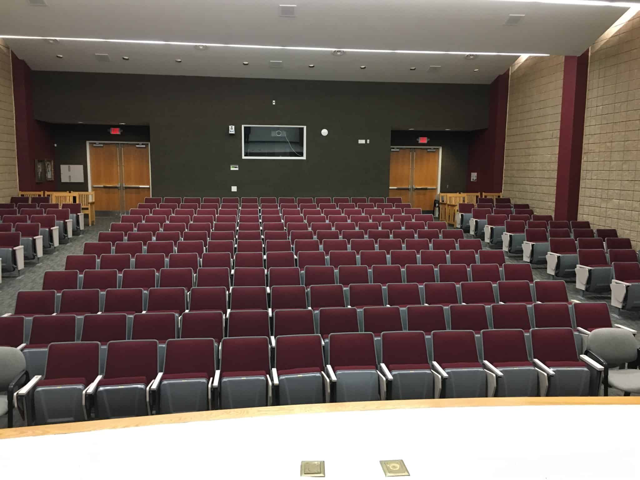 photo of Thiele Auditorium seating