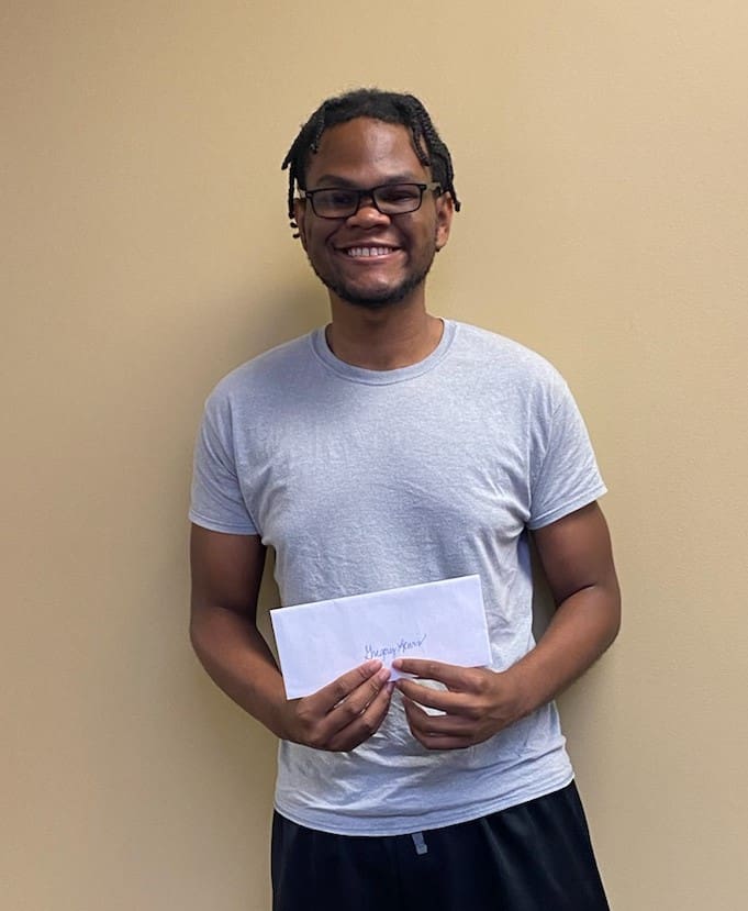 Fall 2022 OFTC Foundation Scholarship recipient, Gregory Lewis.