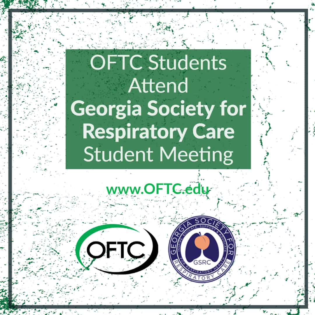OFTC Students Attend Georgia Society for Respiratory Care Student Meeting