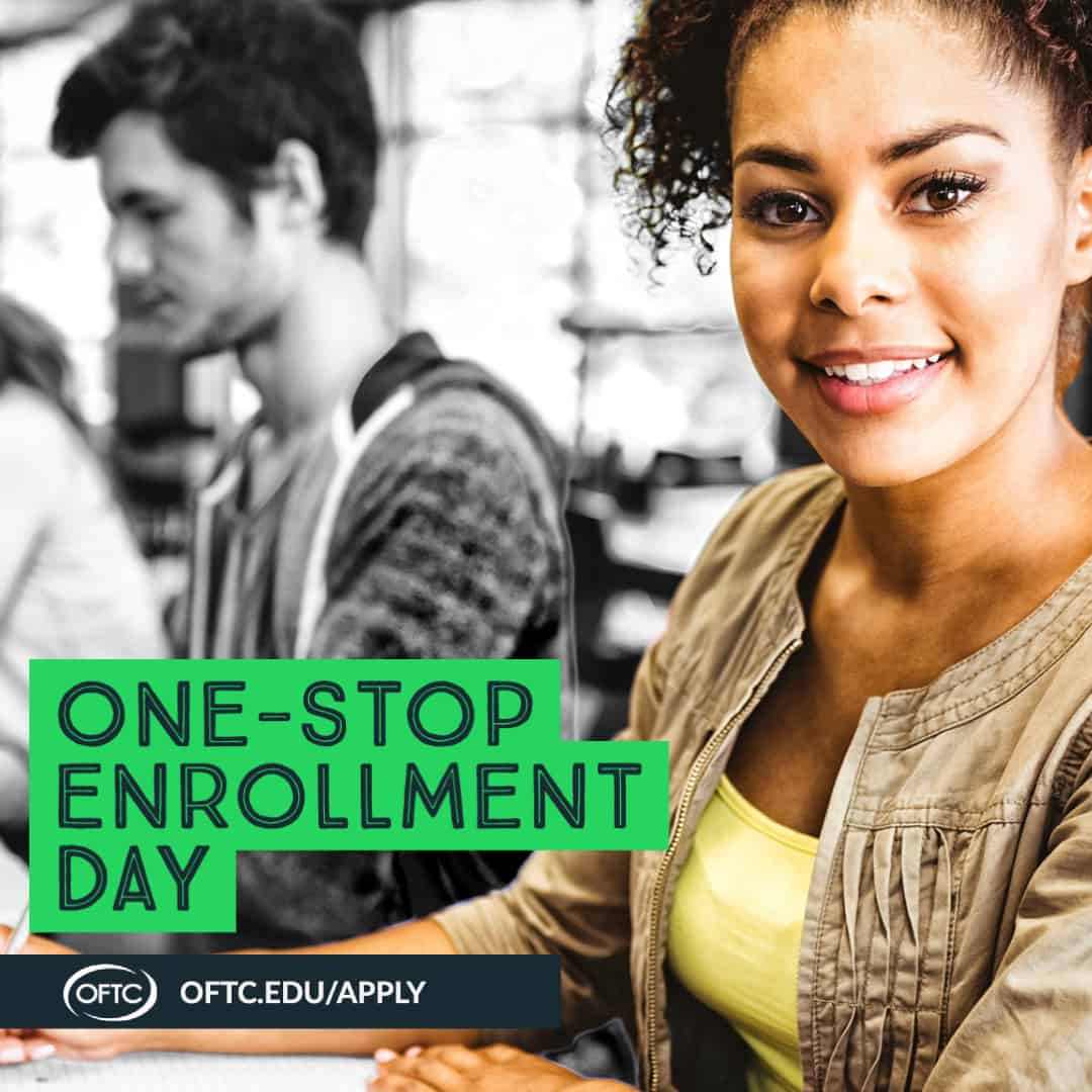 One Stop Enrollment Day Event thumbnail, woman smiling
