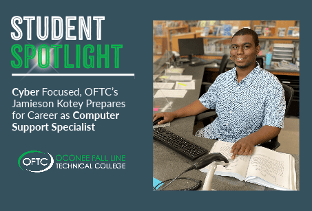 Jamieson Kotey, OFTC Computer Support Specialist student