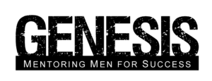 White text on a black background reads MENTORING MEN FOR SUCCESS.